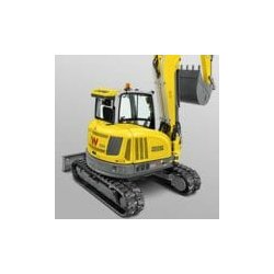 Pelle sur chenilles EZ80 Wacker Neuson - compacte, économique et performante, avec une profondeur d'excavation de plus de 4 m