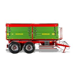 R 160 TASGA - Benne agricole à tandem essieu - Romsan - Capacité 16000 kg