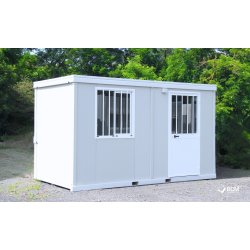 Cabane de chantier modulaire et personnalisable de 9 m² - ACCESS Z410 -Disponible en achat ou en location courte/longue durée