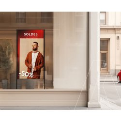 Écran vitrine - LG - Gamme XS - 49 pouces - Pour vos vitrines de magasins, points de vente ...