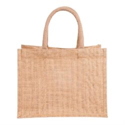 Sac cabas jute naturel 32+20x25cm - par 10