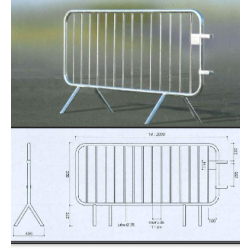 BARRIÈRE DE CHANTIER NADAR