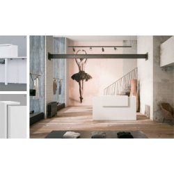 Fifty-full - Banque d'accueil moderne et fonctionnelle avec modules hauts et bas, adaptée PMR