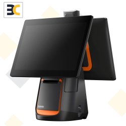 POS T2S SUNMI ticket 80mm caisse tactile avec ETPOS 5.30 certifiée NF525