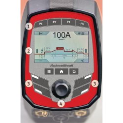 Poste à souder professionnel Schweisskraft HIGH-TIG PLUS 230 DC - ultra-compact, 230 ampères, avec technologie PFC
