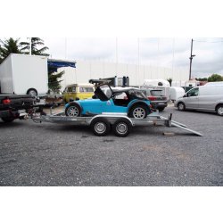 Remorque porte voiture - lider - 32740 pv 2000