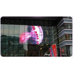 Ecran Géant LED Transparent pour un design futuriste aux points de vente