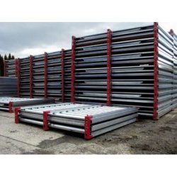 CONTAINER DE CHANTIER - CONTENEUR DE STOCKAGE 6M - BUNGALOW GALVANISÉ DÉMONTABLE CDS-6