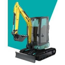 Mini-pelle performante, très compacte pour petits terrassements, travaux de voirie - AMX 25