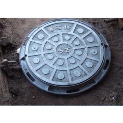 Couvercle de regard rond anti-impact - Fonte EN124 - Normes B125 à F900