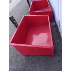 Bennette 3 points 1.50m - Pivot AV - Référence 451 - Capacité 320 dm³, poids 75 kg