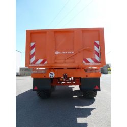 B140BV Remorque agricole standard - Delaplace - Charge 14 t - Acier DKP355MC - Rehausses et sécurité renforcées