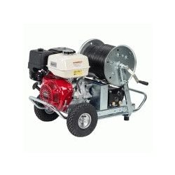HD30 - Hydrocureur portable Rioned - Pour égouts jusqu'au diamètre 200 mm - Moteur à essence puissant
