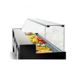Vitrine - Statique avec réserve - RE - VERA-S-RE-1500