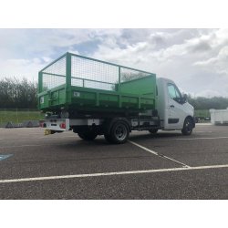 Benne ampliroll 3,5t rehausses grillagées amovibles 7,4m3  - modèle J 3.2
