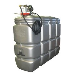 Cuve à fioul 2000L sans pompe - DISTRIFIOUL COMPACT - double paroi, anti-UV, traitement SMP