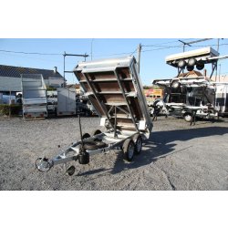 Remorque benne hydraulique - Lider 39560 - compacte, légère et économique