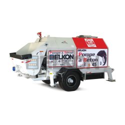 Elkopomp 45 - Pompes à béton stationnaire - 320 bar - 45 m3/h - Diesel 85 kW