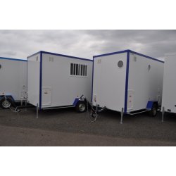 Base vie mobile - Roulotte de chantier 750 kg - 4 personnes