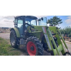 Claas AXOS 340 + chargeur frontal MX FL80 – 115 ch - 4 roues motrices - 2011