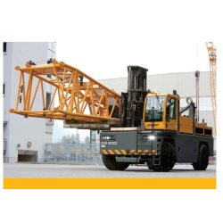 Chariot latéral diesel Baumann - série GS/GXS 10 à 60 tonnes - robuste et fiable pour travaux exigeants