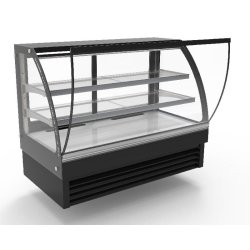 1500 vitrine réfrigérée ronde 298l 7450.0810 COMBISTEEL