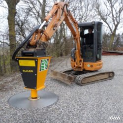 Disque d'élagage pour pelle de 2 à 12 tonnes