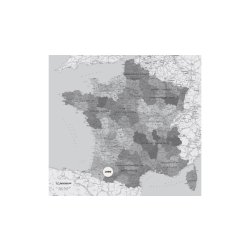 Carte de france personnalisable
