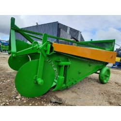 Arracheuse de pommes de terre Agromet aligneuse Wega - Occasion - Largeur 1,30m - Révisée avec tapis neuf