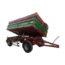 R 60 CSGA - Benne agricole à double essieu - Romsan - Capacité 6000 kg