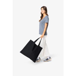 Long sac shopping écoresponsable - 100% coton biologique - Réf: NS121 - Capacité 22L