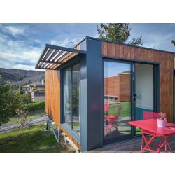 Studio de jardin selon votre choix du matériau et des couleurs - ARMODULE
