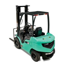 Location courte durée - Chariot élévateur thermique Mitsubishi 3500 kg - Diesel ou gaz - Grendia ES FD/FG35N - Applications standard sur PPS