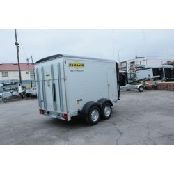 Remorque fourgon en parois alu ptac 2600 kg - humbaur - 5806 hkpa 263217