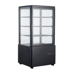 Vitrine réfrigérée de comptoir 68 L - double vitrage - refroidissement ventilé - thermostat réglable - RT68B1N
