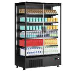 Vitrine réfrigérée pour supermarché PC1250B L2580mm 47447 TEFCOLD