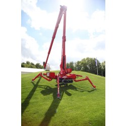 Nacelle araignée LEO21GT - Hauteur 21m - Déport 12m - Capacité 250kg - Motorisation bi-énergie