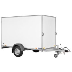Remorque fourgon FW150 - Saris - Bois - 1500 kg - Simple essieu - Freinée