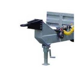 Remorque porte-panneau 6 tonnes - châssis galvanisé à chaud - roues dessous - freinage ABS - ECIM PE 46 600 FA