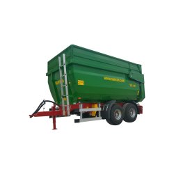 R 80 TAHK Benne agricole à tandem monocoque - Romsan - capacité 8000 kg