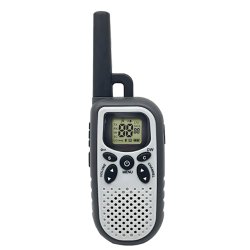 Talkies walkies - Pack de 4 - Portée 10 km - Etanche IP44 - Rechargeable - 0400PR - Mallette PMR446 avec accessoires