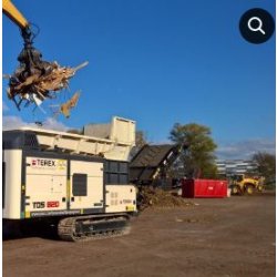 Broyeur Terex Ecotec TDS820 - Trémie et Alimentateur Lent - Chambre de Broyage Bi Rotor