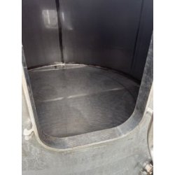 Cuve Vautier 150hl - fond plat Ø2200 - hauteur 360 - porte 420x530 - trappe Bellot DN500