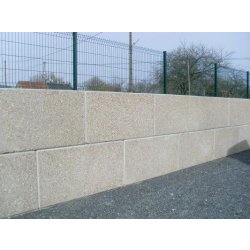 Bloc béton jardinière