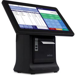 Zeo - Terminal de point de vente OXHOO avec imprimante intégrée amovible et écran 14’’ Wide 16/9 LED - Noir ou Blanc