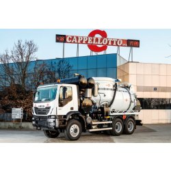 Cap Bora - Hydrocureur Capellotto - Pompe à vide à lobes avec débit d’air de 4 500 à 9 000 m3/h