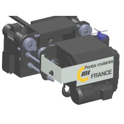 Palan à câble monorail et fixe - Ergonomique, léger et avec optimisation des vitesses de levage