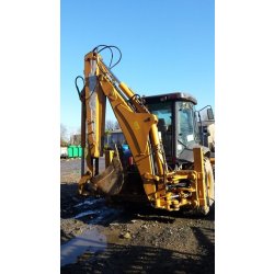 Tractopelle case 580 sr