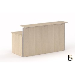 Banque d'accueil droite ROCK Pano - Mobel Linea. - 80, Blanc