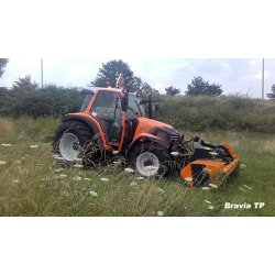 Bravia TP broyeur forestier - Noremat - largeur de coupe 2,20 m - double rotation rotor et déflecteur rabattable